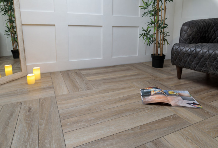 Ламинат Rigid Vinyl AQUAFLOOR Parquet AF6018PQ+