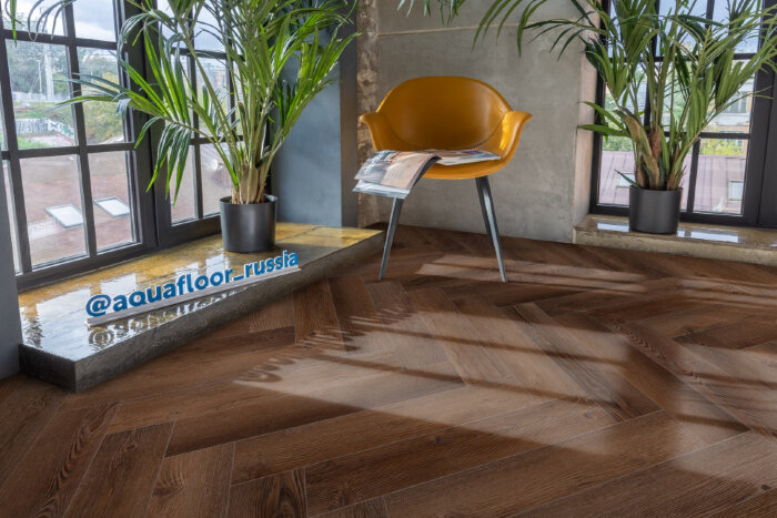 Виниловый ламинат клеевой AQUAFLOOR Parquet Glue AF2520PG (610x122x2.5 мм)